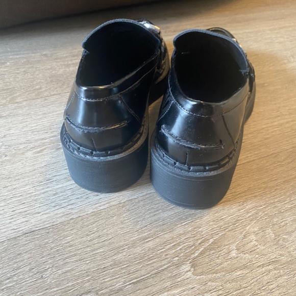 Zara Flat Track Lug Sole Loafers - Picture 3 of 4